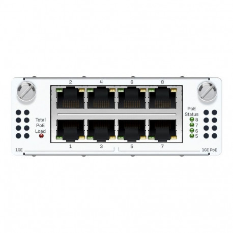 SOPHOS 4 port GbE copper PoE + 4 port GbE copper Flexi Port moodul (ainult XGS 2xxx/3xxx/4xxx mudeli