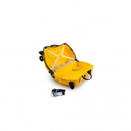 Trunki Bernard Bee Trolley Hard shell Yellow 18 L Plastic