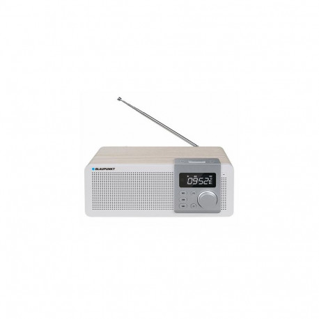 Blaupunkt PP14BT radio Portable Digital White, Wood