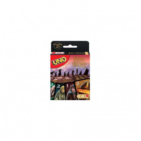 Games UNO The Lord of The Rings Card Game for Kids, Adults &amp; Family Night Inspired by the Mo
