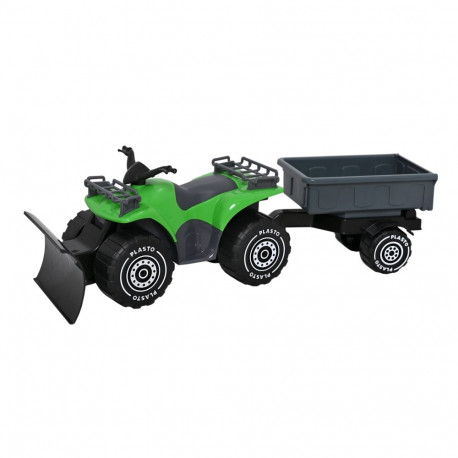 PLASTO ATV treileriga, 52 cm