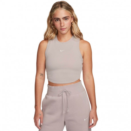 Nike Sportswear naiste t-särk FB8279 019 L Chill Knit, beež