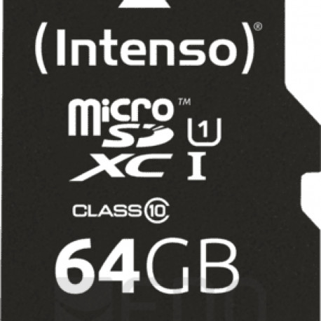 Intenso microSD-Card UHS-I Professional 64GB Speicherkarte