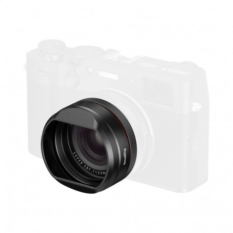 SmallRig uv-filteri ja objektiivivarjuki komplekt FUJIFILM X100VI / X100V, must
