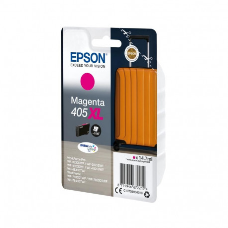 Ink Cartridge - Epson 405XL Magenta, 1100 Pages, DURABrite Technology - Magenta