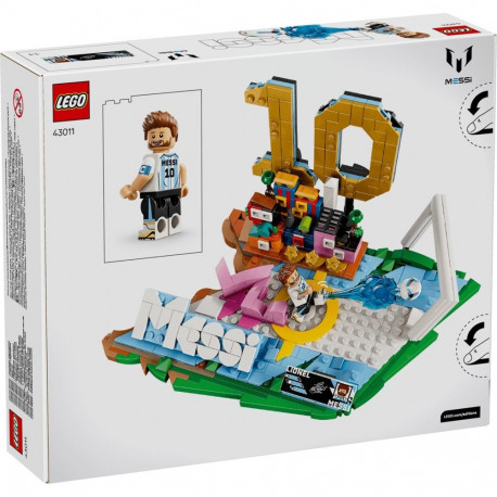 Constructor - LEGO Editions 43011 Lionel Messi Football Highlights 500 Pieces Minifigure 130 mm Heig