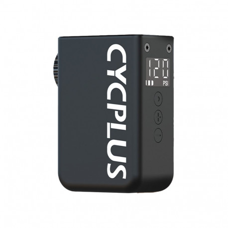 Electric Pump - CYCPLUS AS2 Mini Tire Inflator 120 PSI Rechargeable Black