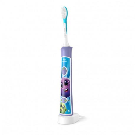 Electric Toothbrush - Philips Sonicare For Kids HX6322/12 Sonic, Bluetooth, Timer, White/Green