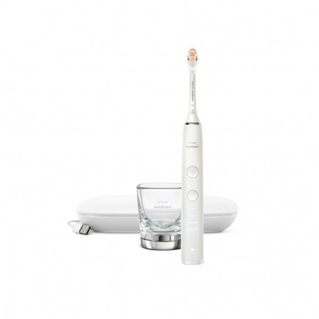 Electric Toothbrush - Philips HX9911/19 Sonic, 4 Modes, Timer, Pressure Sensor, White
