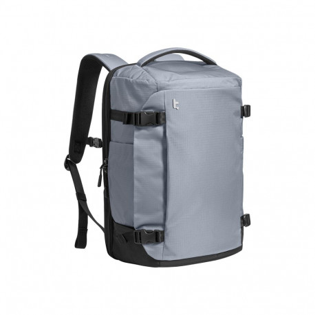 Travel Backpack - Tomtoc Navigator-T66 28L Laptop Compartment for 16-Inch Devices Light Gray