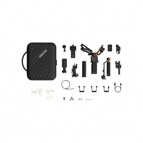 Camera Stabilizer - Hohem iSteady MT3 Pro Gimbal Kit 3-Axis, 2.5 kg Payload, AI Tracking, Black