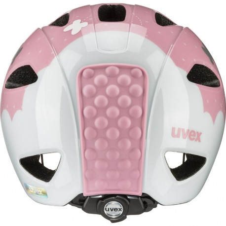 Children's Cycling Helmet - Uvex Oyo Style 50-54 Cm, Lightweight Hard Shell, Butterfly Pink
