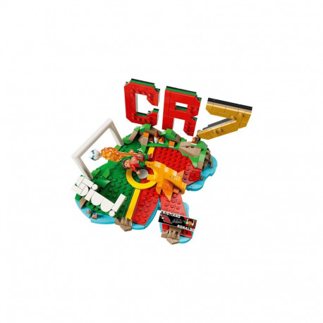 Constructor - LEGO Editions 43012 Cristiano Ronaldo Soccer Highlights 490 Pieces Minifigure Red