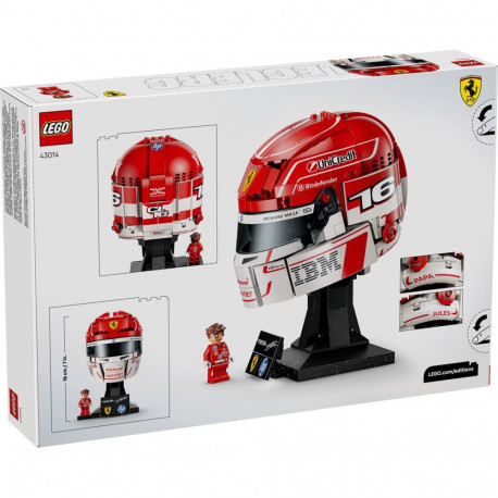 Constructor - LEGO Editions 43014 Scuderia Ferrari HP Charles Leclerc Helmet 886 Pieces Red/Black