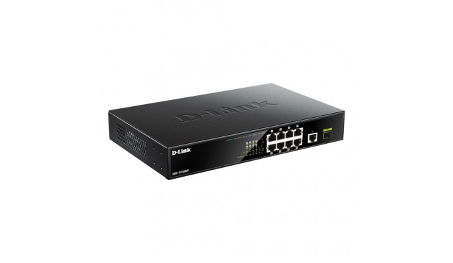 D-Link lüliti DGS-1010MP haldamata laua- ja räkipaigaldatav 10 Gigabit PoE 1 x Gigabit Ethernet (cop