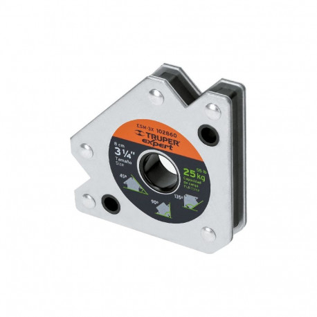 Truper Expert welding magnet 83x120mm, 25kg load capacity