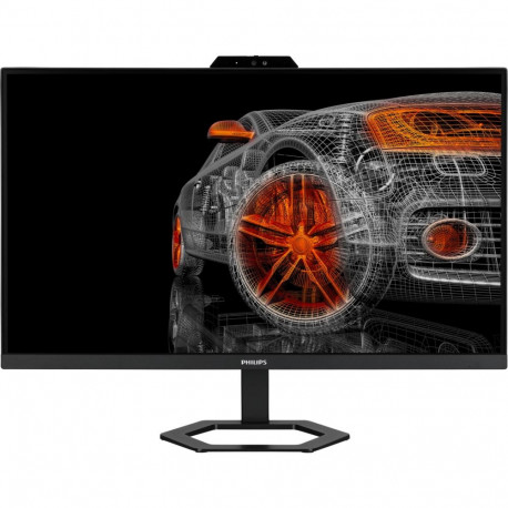 monitor 27E1N5600HE 68.6 cm (27 Zoll) QHD IPS veebikaamera mikrofon USB-C USB-Hub, must