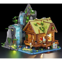 Lumibricks Waterfall Hut, construction toy