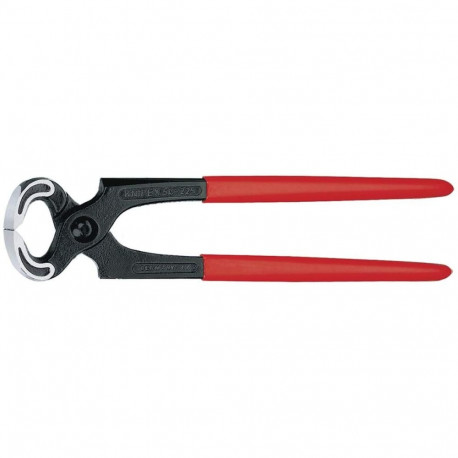 Kneifzange 50 01 160, Kneif- / Monierzange (rot/schwarz, Länge 160mm)