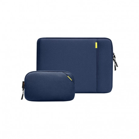 TOMTOC Defender-A13 Laptop Sleeve + 14" Case Set (Navy Blue)