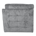 Modular sofa SAMOA 1-seater corner section, grey