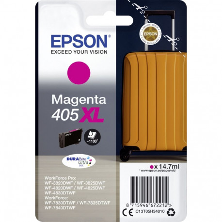 Epson tindikassett 405XL (C13T05H34010), magenta