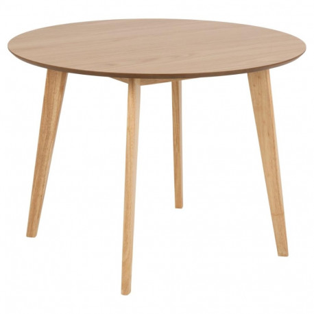 Söögilaud ROXBY ümmargune Ø105 cm, tamm