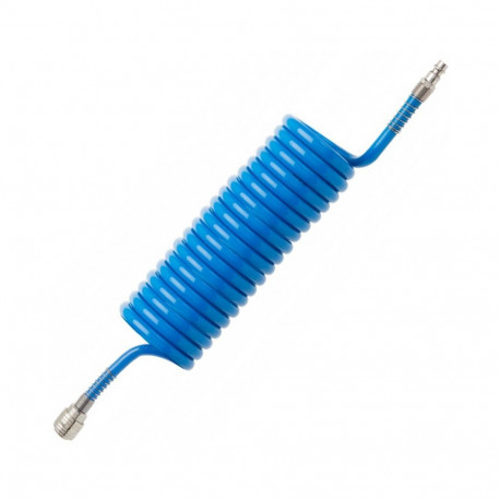 Hogert HT4R894 õhuvoolik, PU, 9m, 8×12mm, 1/4", spiraalne