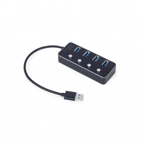 Gembird I/O HUB USB3 4PORT/UHB-U3P4P-01
