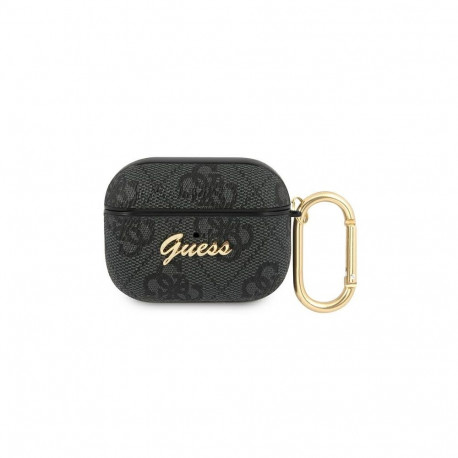 Guess 4G Script Metal Collection case for AirPods Pro Cover - gray