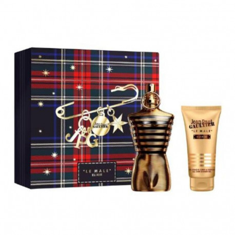 Jean Paul Gaultier parfüümikomplekt LE MALE ELIXIR parfüümvesi 125ML pihustiga + dušigeel 75ML