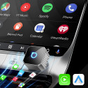 Ottocast wireless adapter Mini Pot CP88-T3 CarPlay/Android Auto, silver