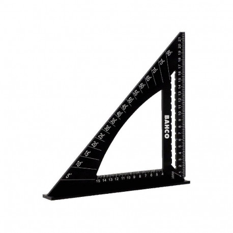 Bahco Triangular Carpenter Square 220mm, Aluminium