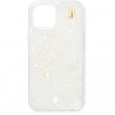 Mobiili tagakaas Ideal of Sweden iPhone 13/14/15/16e/17e Pearlised, valge