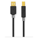USB kaabel Nedis USB-A - USB-B 1m