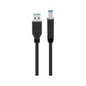 USB kaabel Wentronic USB-A - USB-B, 3m