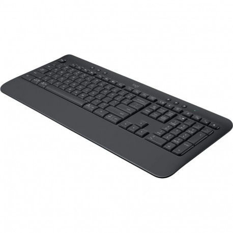Juhtmevaba klaviatuur Logitech Signature K650 SWE, tumehall