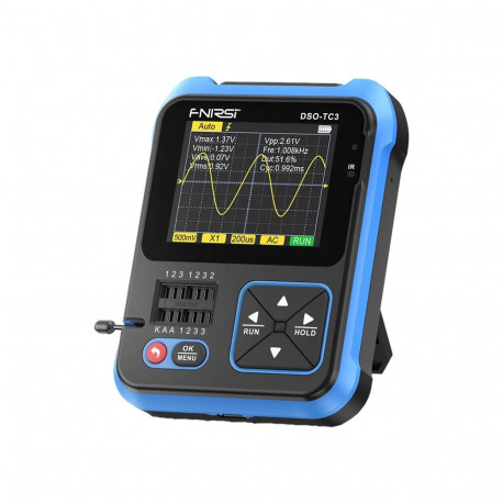 FNIRSI Handheld Digital Oscilloscope Transistor Tester SigGen 3 in 1 DSO-TC3