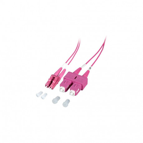 "EFB Duplex Patchkabel LC-SC OM4 3m LSZH 1,2mm erikaviolett"