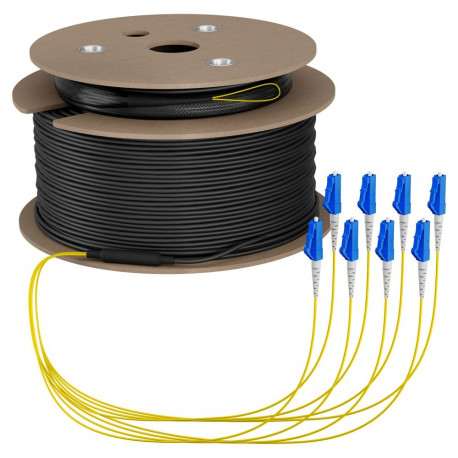 "EFB Trunkkabel U-DQ(ZN)BH OS2 8E (1x8) LC-LC 180m Dca LSZH G657A1"