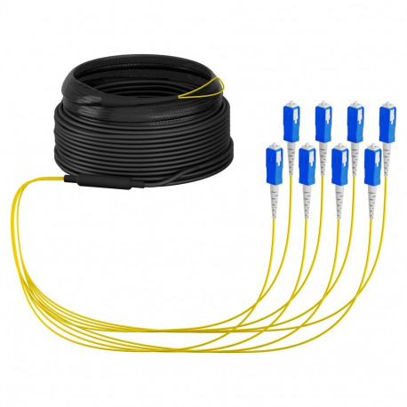 "EFB Trunkkabel U-DQ(ZN)BH OS2 8E (1x8) SC-SC 30m Dca LSZH G657A1"