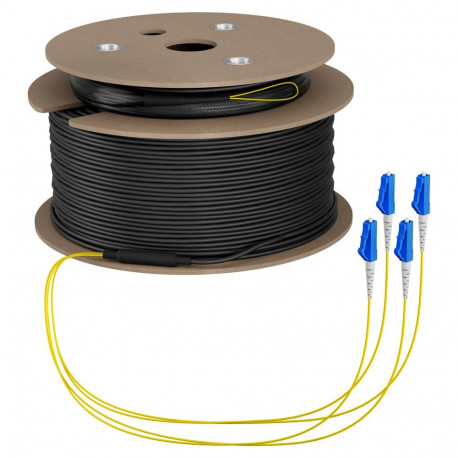 "EFB Trunkkabel U-DQ(ZN)BH OS2 4E (1x4) LC-LC 190m Dca LSZH G657A1"