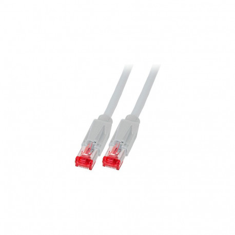 "EFB RJ45 Patchkabel Cat.6A S/FTP LSZH Draka UC900 TM21 grau 0,2m"