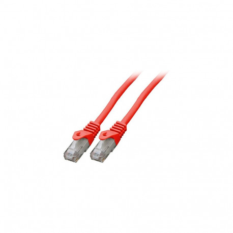 "EFB RJ45 Patchkabel Cat.6 U/UTP LSZH CCA rot 7,5m"