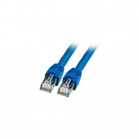 "EFB RJ45 Patchkabel Cat.8.1 S/FTP LSZH BC blau 0,5m"