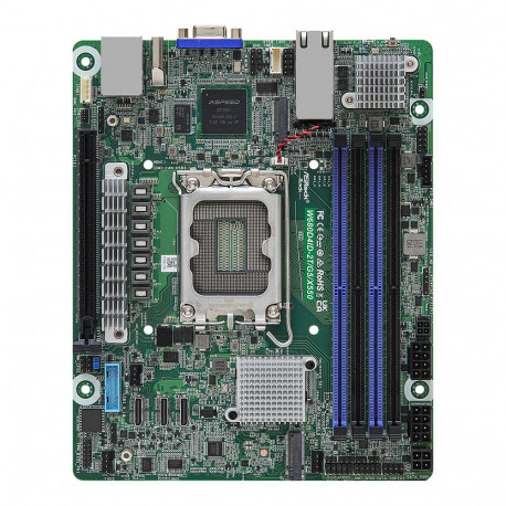 ASRock emaplaat W680D4ID-2T/G5/X550 mini-DTX Sockel 1700 DDR5-only Single