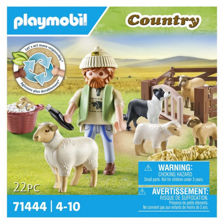 "- Country - Junger Schäfer mit Schafen"