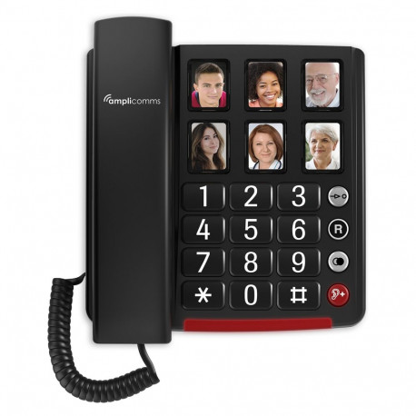 "amplicomms BigTel 40 plus Grotastentelefon/Fototasten"