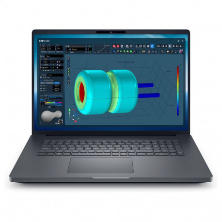 Dell sülearvuti Pro Max 18 Plus CU7 265HX 32GB 1TBSSD RTX PRO 2000 W11 Pro 3Y Basic Onsite