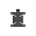 iiyama MD BRPCV08 Black VESA Mount Bracket for